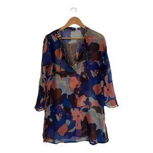 SSC Cover Up Sheer Size Small Medium Multi Color Print